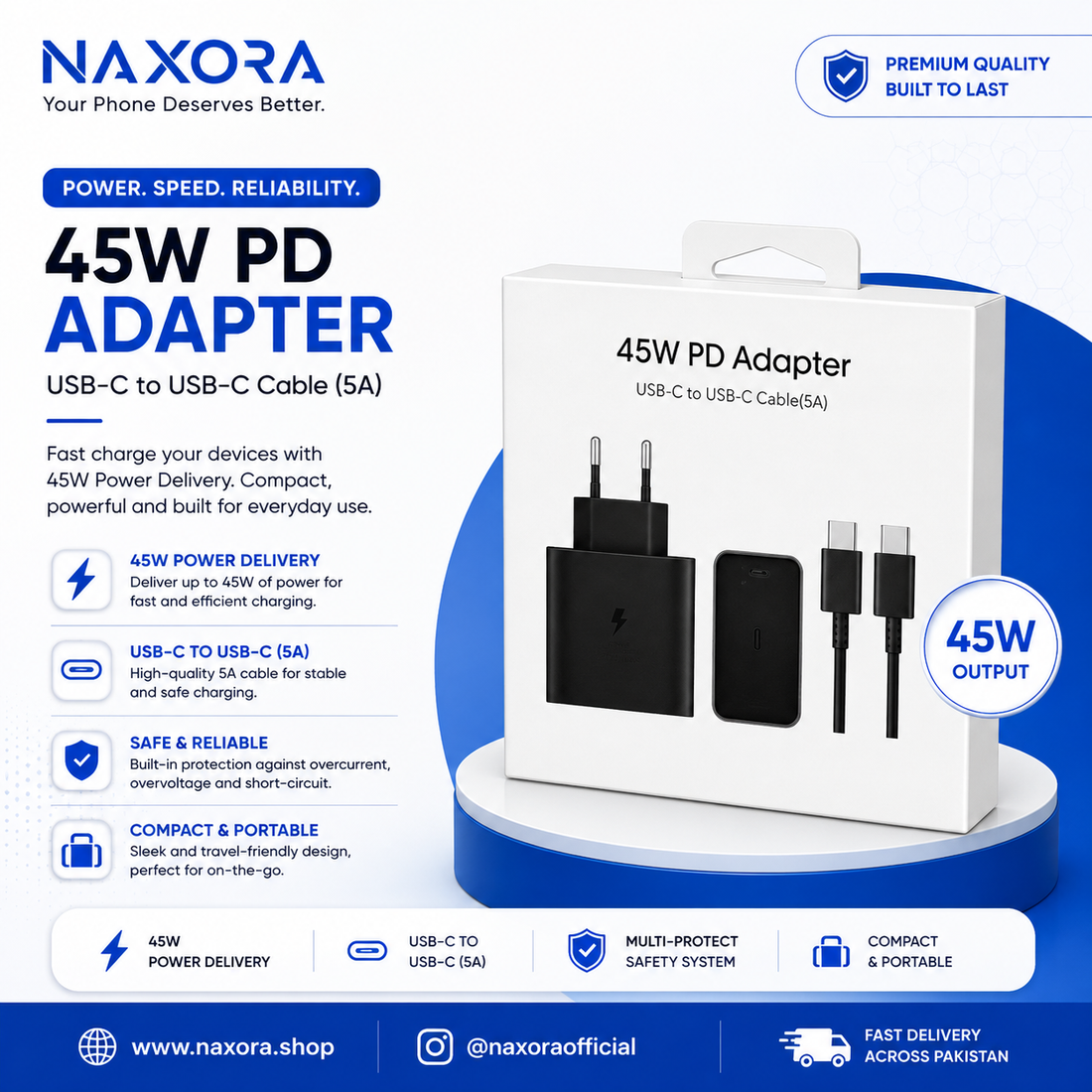 45W PD Adapter