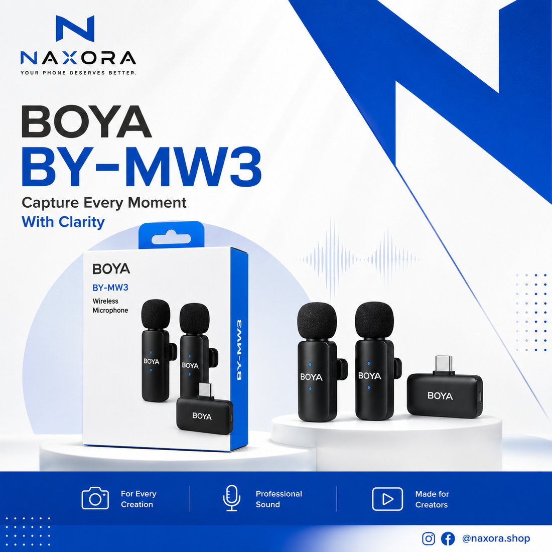 Boya BY-MW3