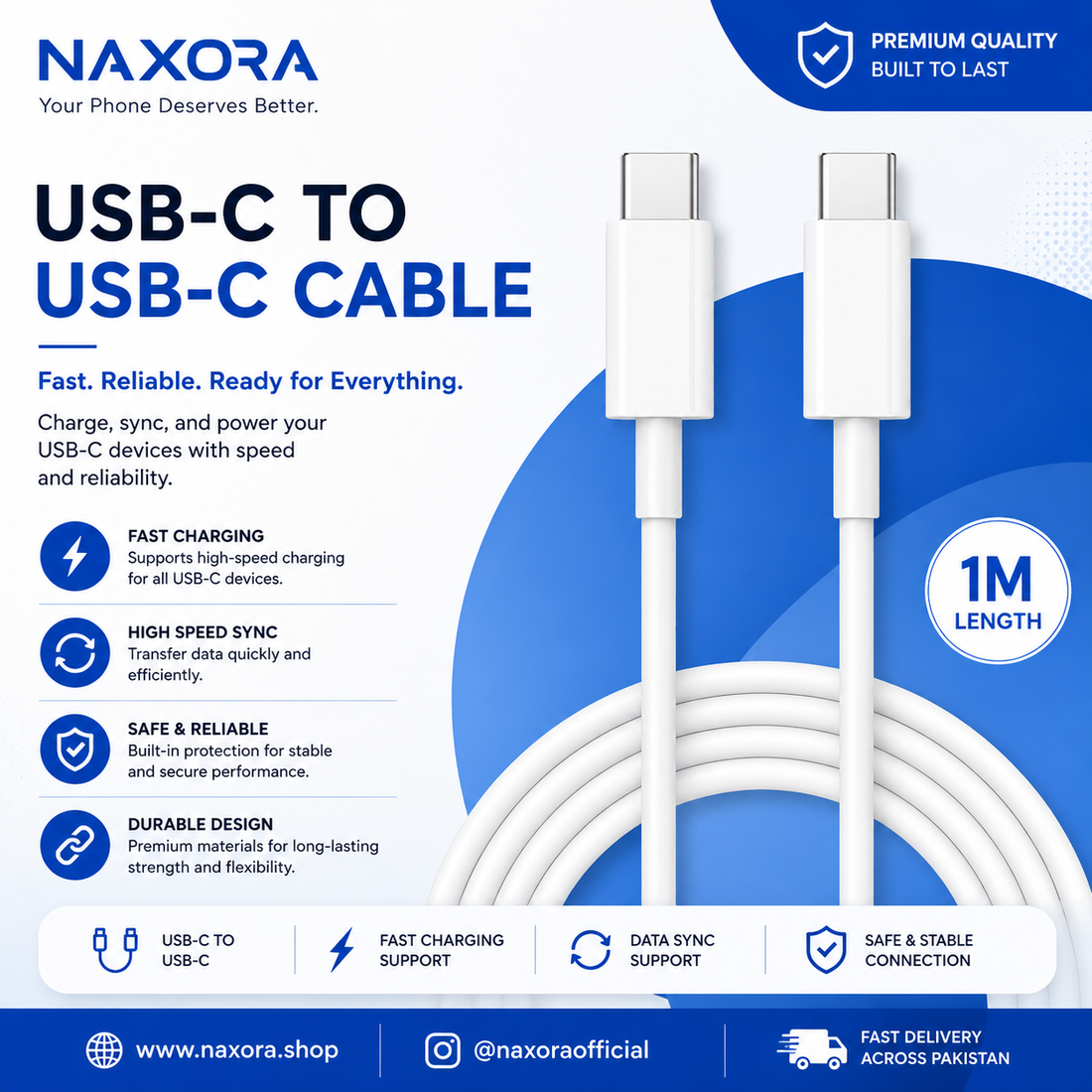 iPhone USB-C to USB-C Cable
