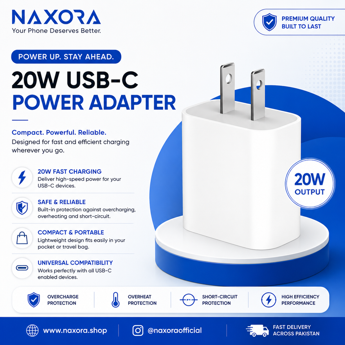 20W USB-C Power Adapter